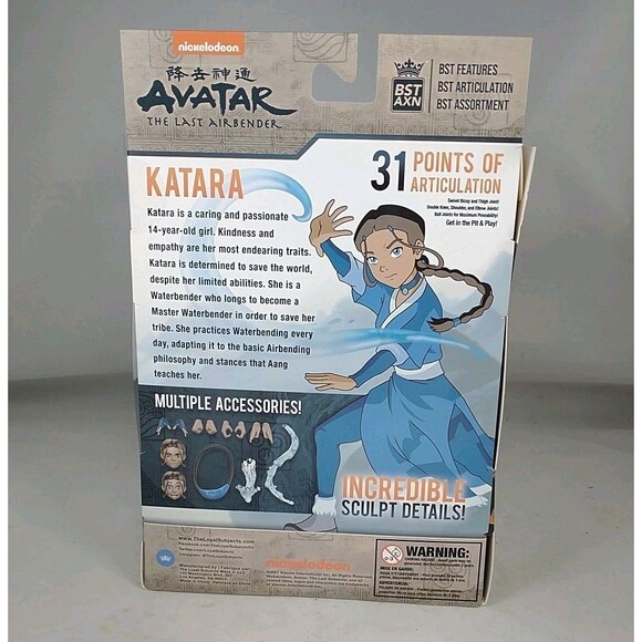 Avatar the Last Airbender - Katara BST AXN 5” Action Figure "New" - Picture 2 of 11
